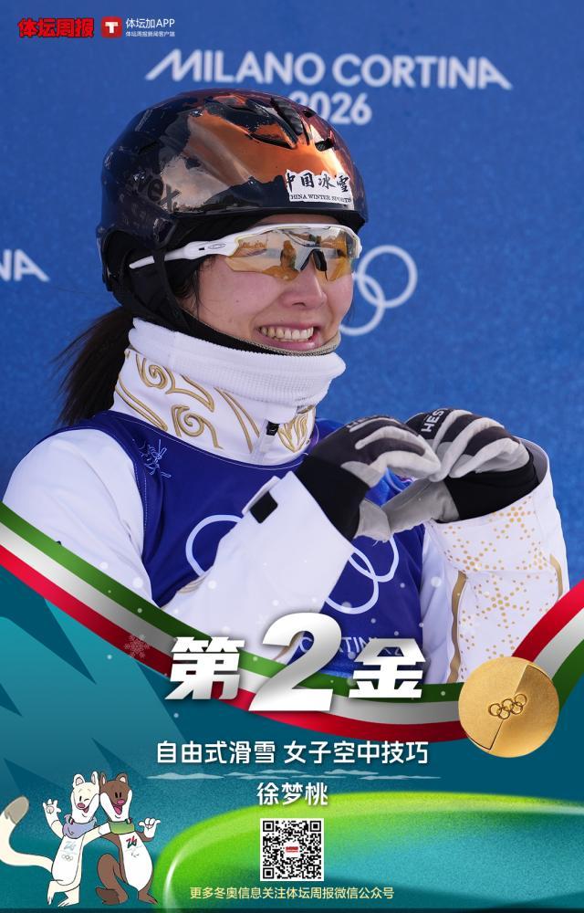 kaiyun-第二金！徐梦桃卫冕自由式滑雪空中技巧冠军创历史